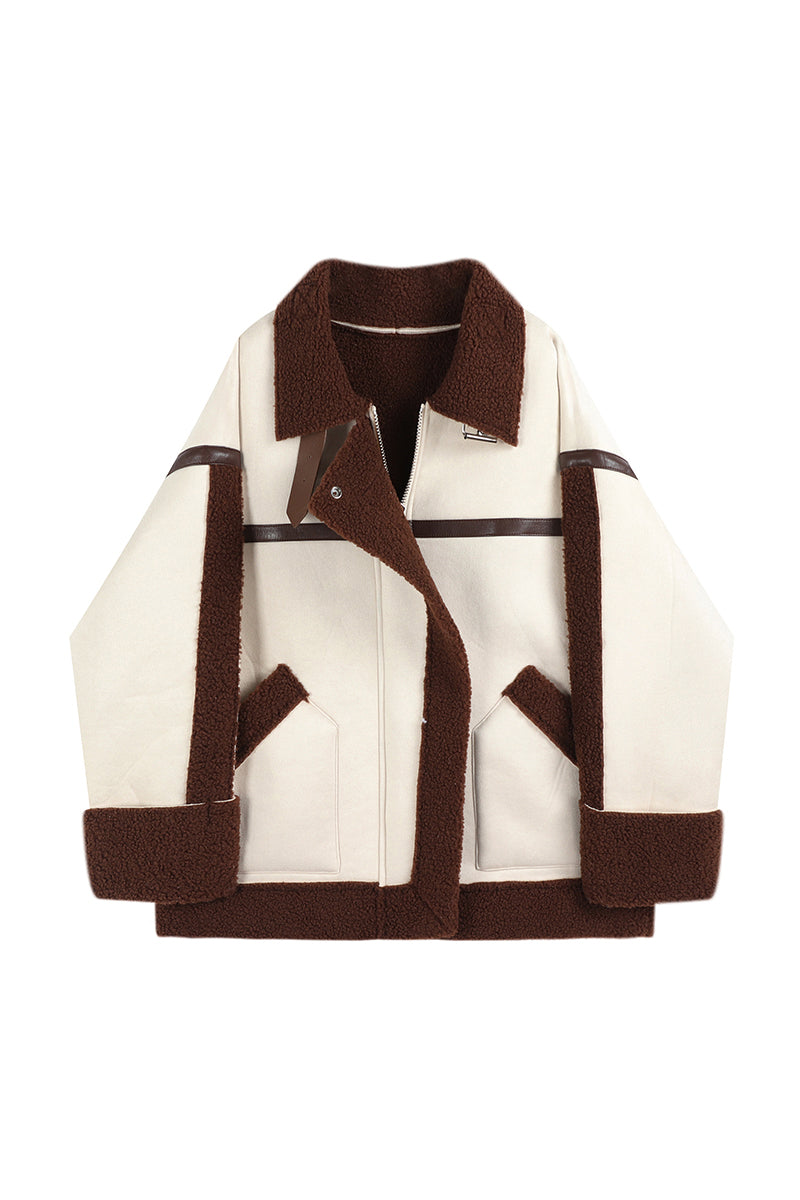 Retro Loose And Thick Fur Coat