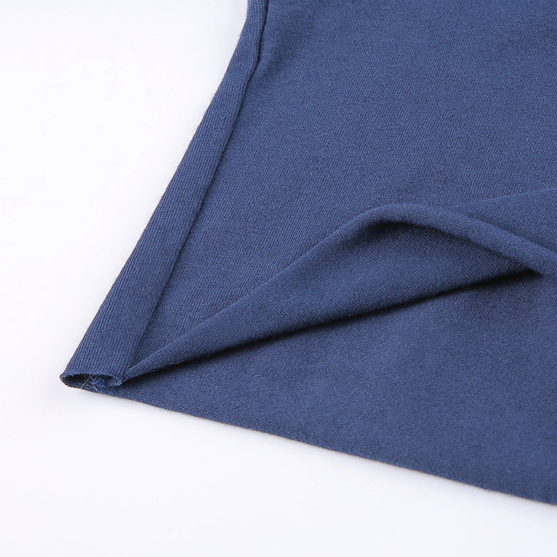 Street Hipster Personality Chain Print T-shirt