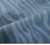 High Waist Slim Blue Jeans