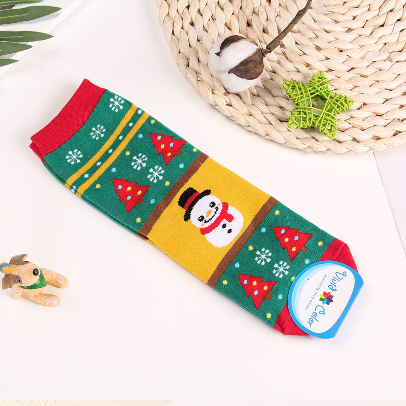 Winter Christmas Women Socks