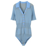 Silk Short-sleeved Bodysuit