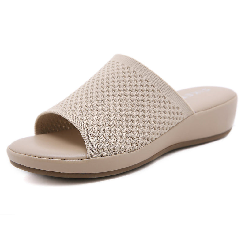 Fashion Flying Weave Wedge Sandals