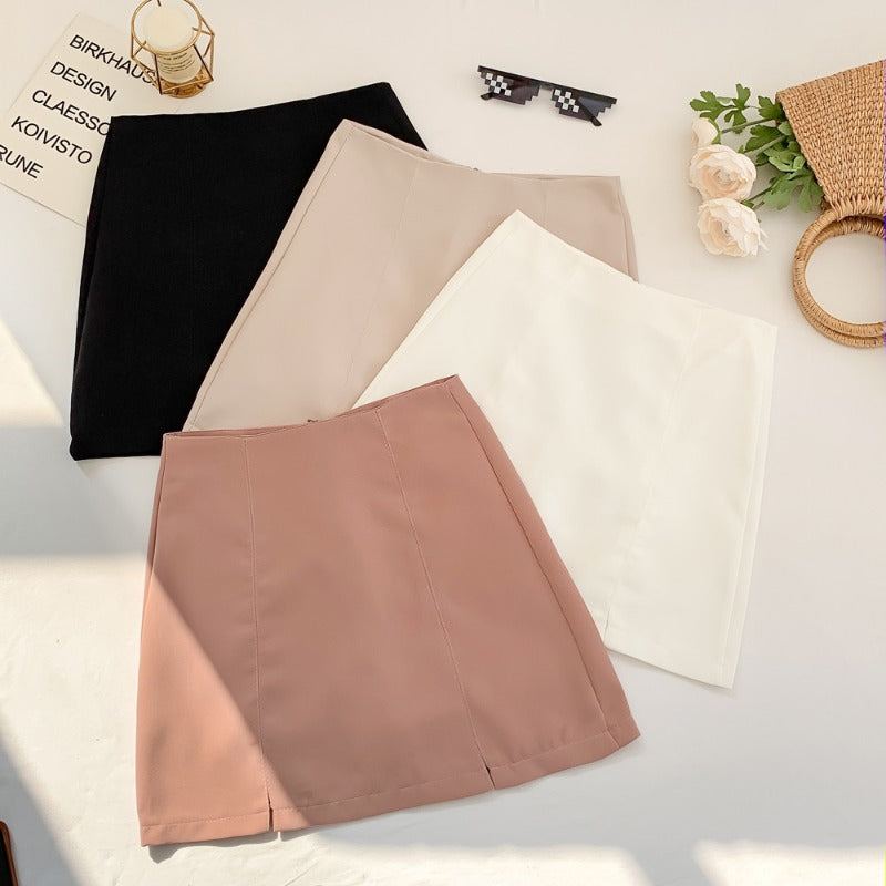 High waist hip skirt