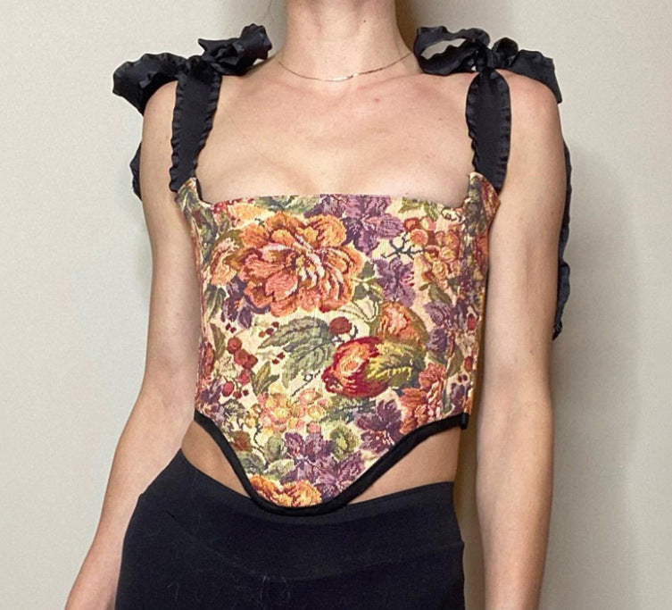 Sexy Summer Retro Print Sling