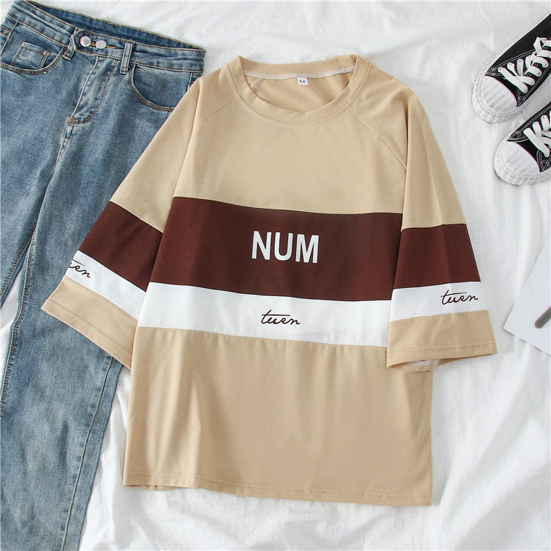 Cartoon Student Short Sleeve Shirt