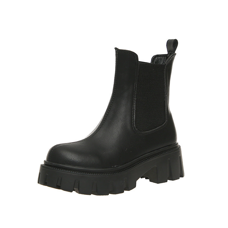 British Style Mid Tube Boots