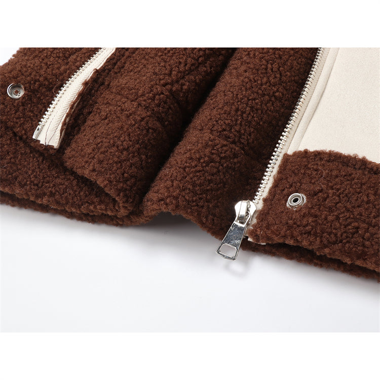 Retro Loose And Thick Fur Coat