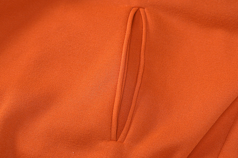 Orange Baseball Jacket