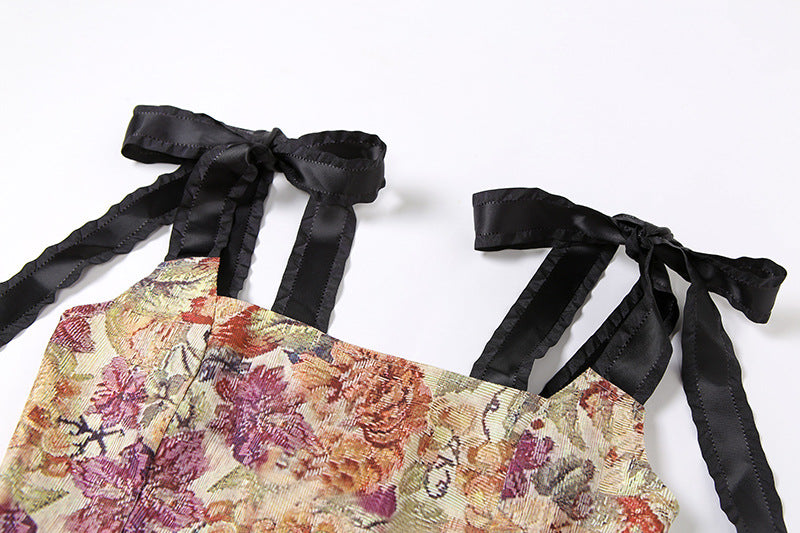 Sexy Summer Retro Print Sling