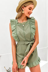 Sleeveless casual slim fit Jumpsuit