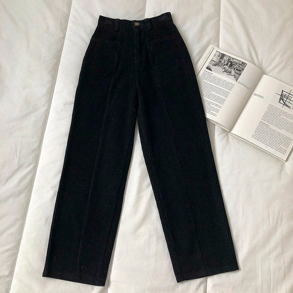 Autumn Japanese College Style Pant