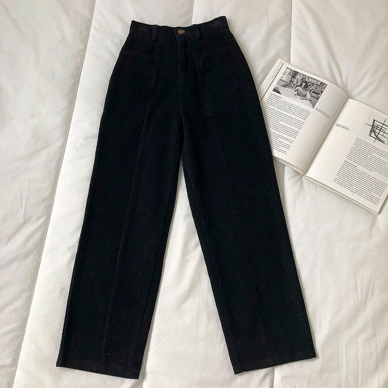 Autumn Japanese College Style Pant