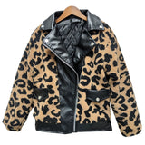 Fur Coat With Leather Collar