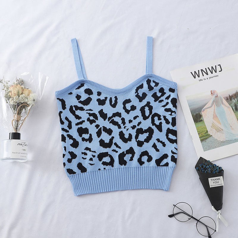 V-neck Strapless Knit Top