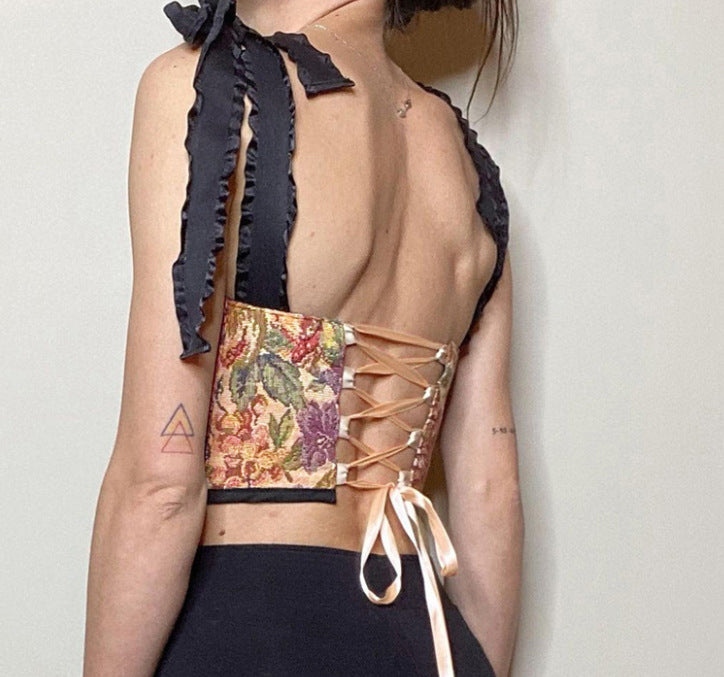 Sexy Summer Retro Print Sling