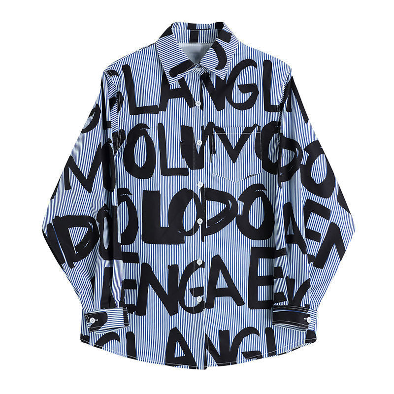 Striped Shirt Two-piece