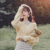 All-match Short Knit Sweater