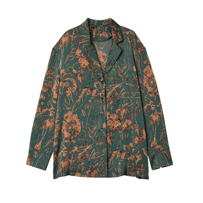 Two Piece Blouse Suit