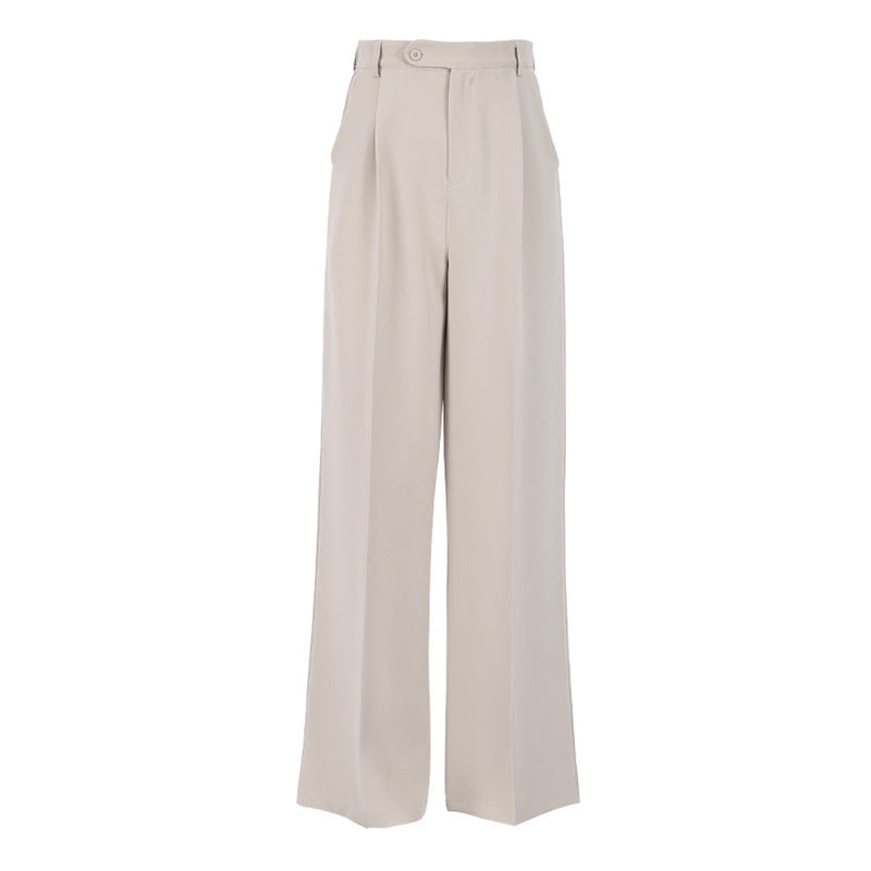 Loose Drape Commuter Simple Pants