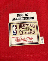 Allen Iverson 1996-97 Hardwood Classics Throwback Rookie Jersey