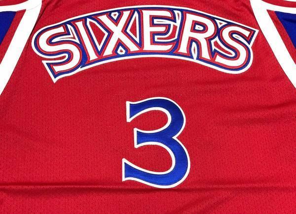 Allen Iverson 1996-97 Hardwood Classics Throwback Rookie Jersey