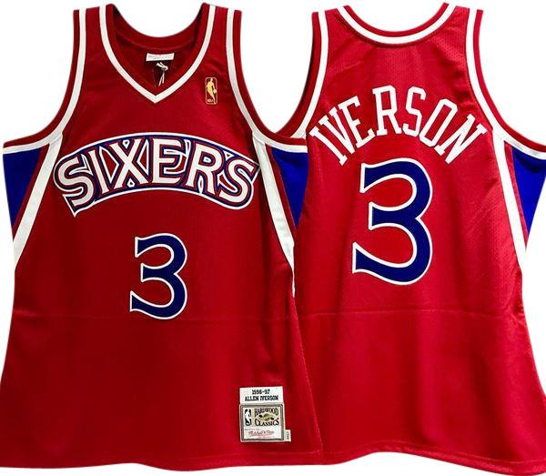Allen Iverson 1996-97 Hardwood Classics Throwback Rookie Jersey
