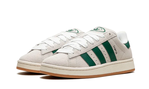Adidas Campus 00s Crystal White Dark Green