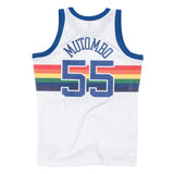 Dikembe Mutombo Denver Nuggets Hardwood Classics Throwback Swingman Jersey