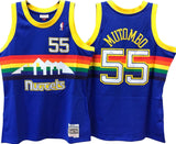 Dikembe Mutombo Denver Nuggets Hardwood Classics Throwback Swingman Jersey