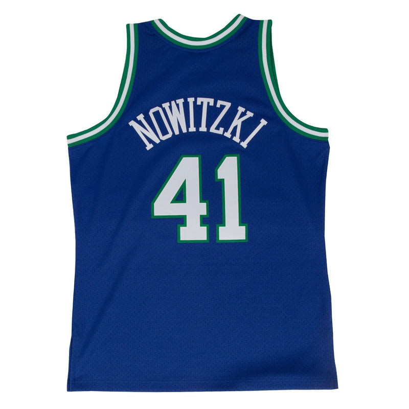 Dirk Nowitzki Dallas Mavericks Hardwood Classics Throwback Swingman Jersey