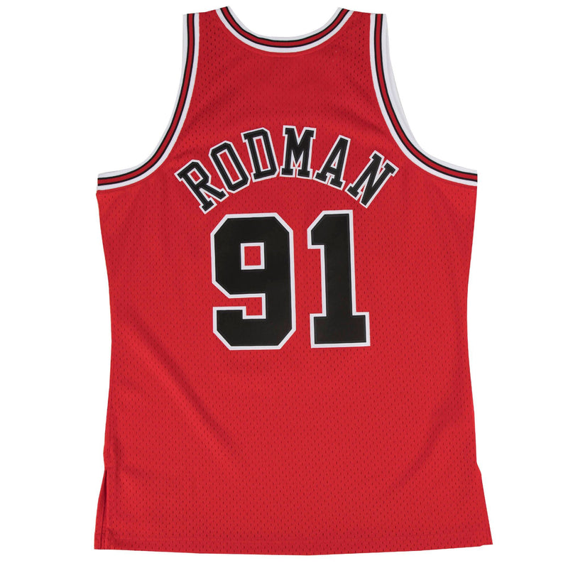 Dennis Rodman Chicago Bulls Hardwood Classics Throwback Swingman Jersey