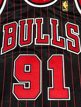 Dennis Rodman Chicago Bulls Hardwood Classics Throwback 1996-97 Jersey