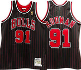 Dennis Rodman Chicago Bulls Hardwood Classics Throwback 1996-97 Jersey