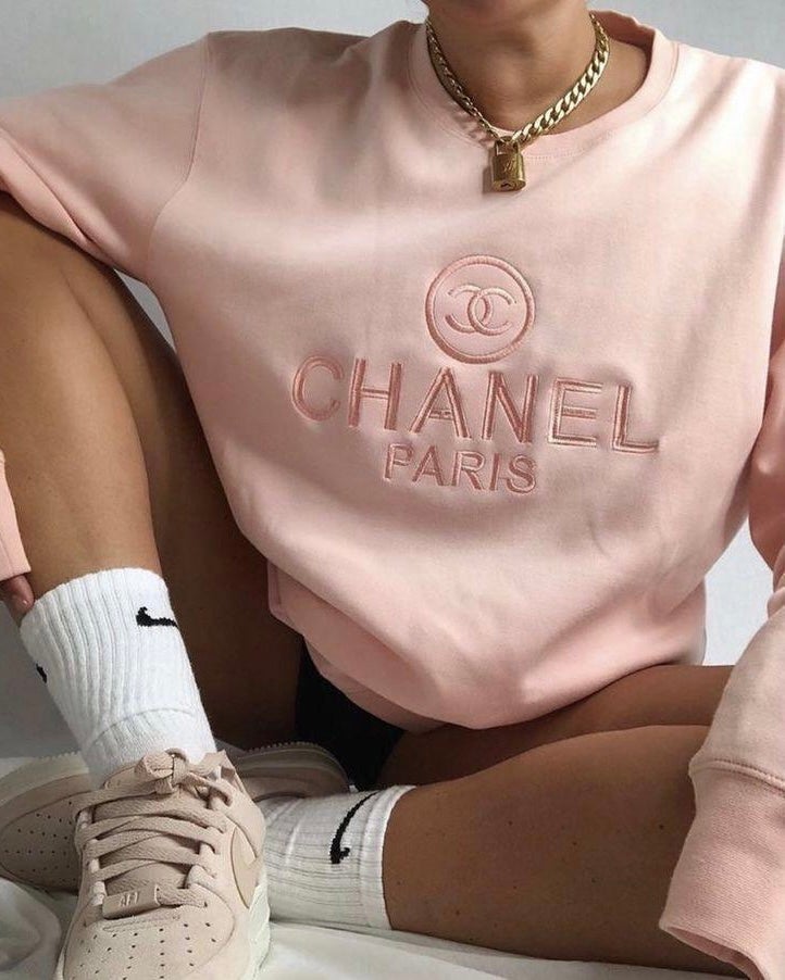 Vintage Chanel Bootleg Sweatshirt