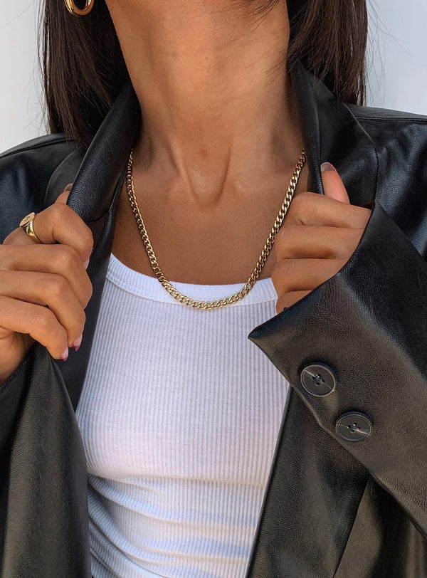 By My Side Gold Plated Necklace