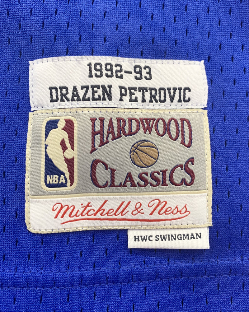 Drazen Petrovic New Jersey Nets Hardwood Classics Throwback Swingman Jersey