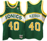 Shawn Kemp Seattle Supersonics Hardwood Classics Throwback Swingman Jersey