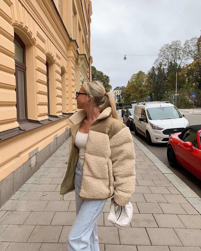 DOUDOUNE THE NORTH FACE TEDDY BEAR