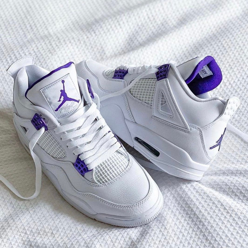 Air Jordan 4 Retro Metallic Purple