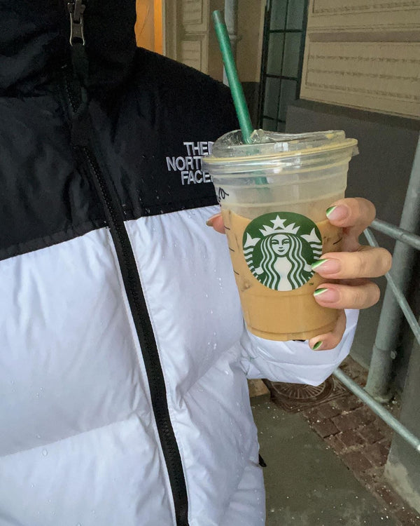 DOUDOUNE THE NORTH FACE WHITE LIGHT