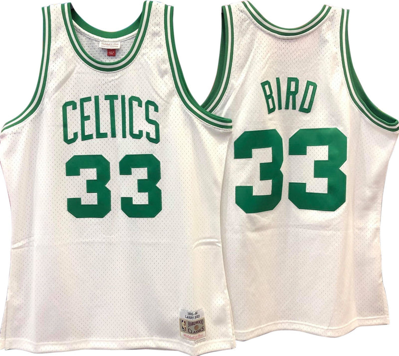 Larry Bird Boston Celtics Hardwood Classic Throwback Swingman Jersey