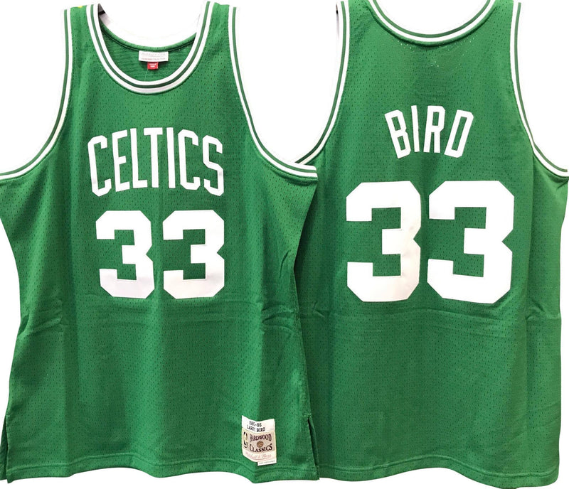 Larry Bird Boston Celtics Hardwood Classics Throwback Swingman Jersey