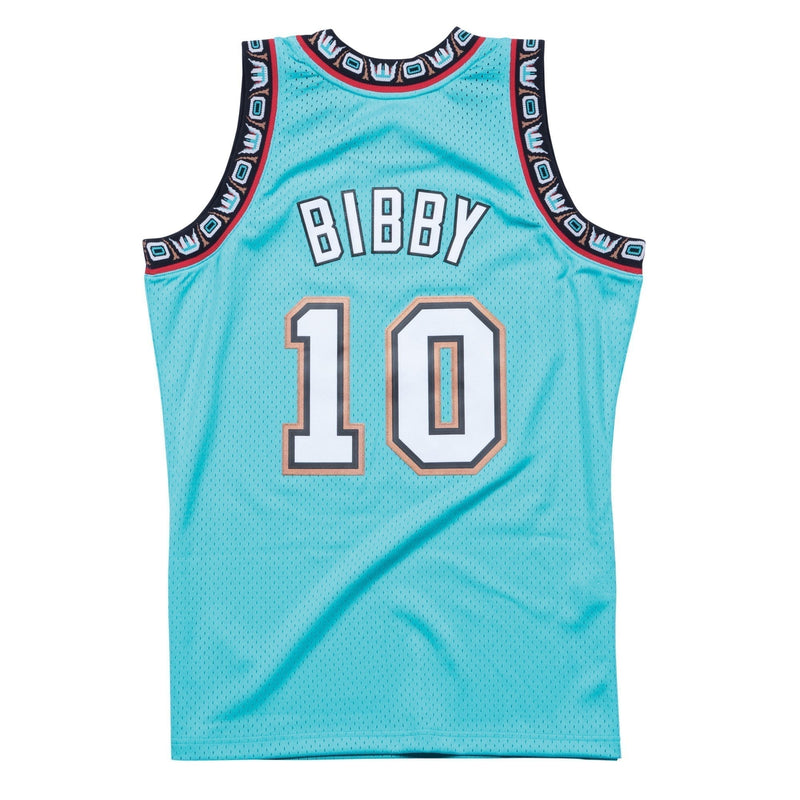Mike Bibby Vancouver Grizzlies Hardwood Classics Throwback Swingman Jersey