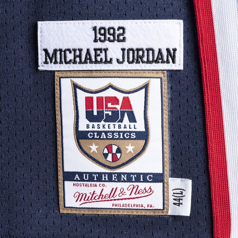 Michael Jordan 1992 Olympics Dream Team USA Hardwood Classics Throwback Jersey