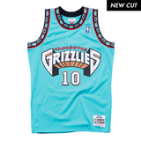 Mike Bibby Vancouver Grizzlies Hardwood Classics Throwback Swingman Jersey