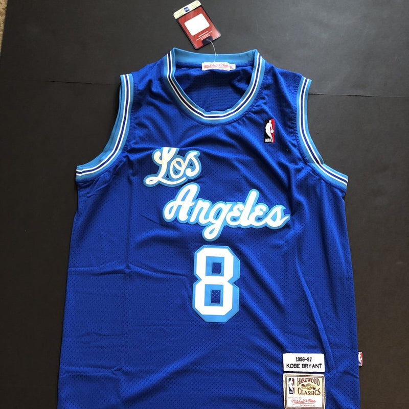Kobe Bryant Los Angeles Lakers 1996-97 Hardwood Classics Player Jersey - Royal