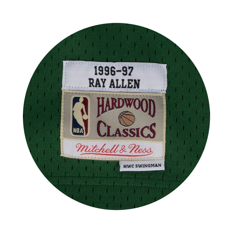 Ray Allen Milwaukee Bucks Hardwood Classics Throwback Swingman Jersey