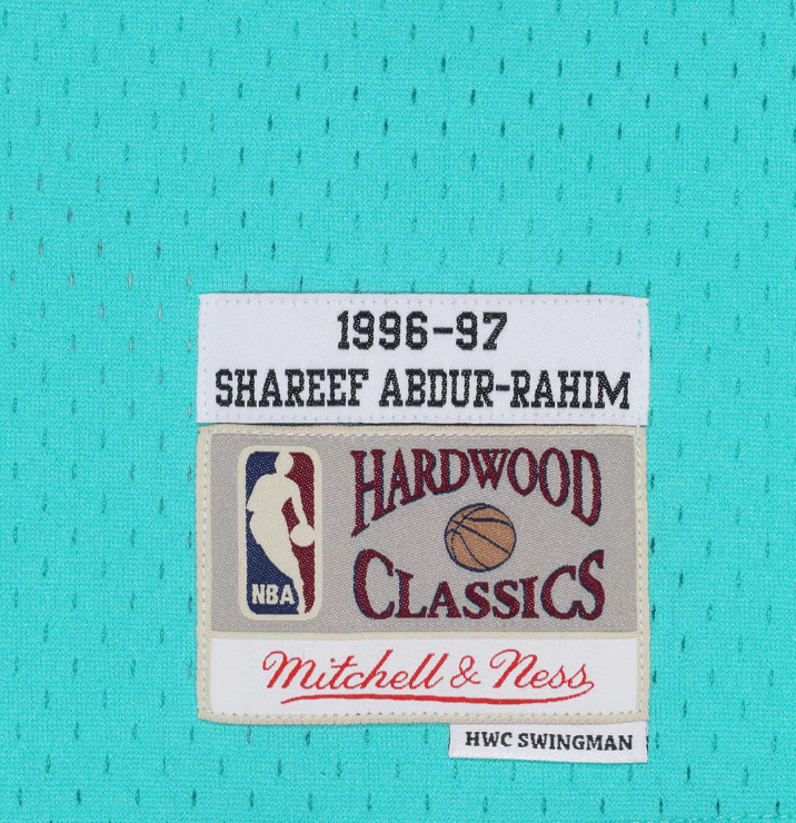 Shareef Abdur-Rahim Vancouver Grizzlies Hardwood Classics Throwback Swingman Jersey