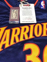 Stephen Curry Golden State Warriors Hardwood Classics Throwback 2009-10 Jersey