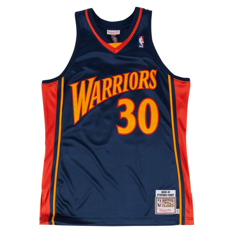 Stephen Curry Golden State Warriors Hardwood Classics Throwback 2009-10 Jersey